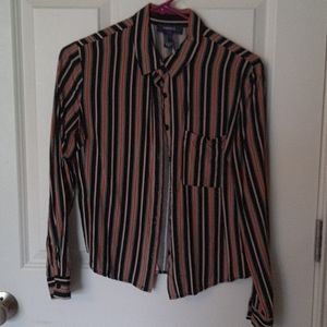 Stripped button down